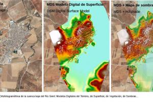 Cartografía y Batimetría 3D del Río Genil mediante LIDAR