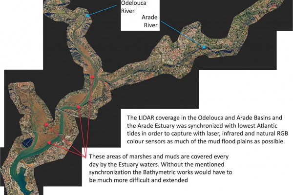 Odelouca & Arade rivers 3D LIDAR Mapping